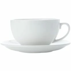 Maxwell and Williams White Basics Cappuccino Cup And Saucer 320ml