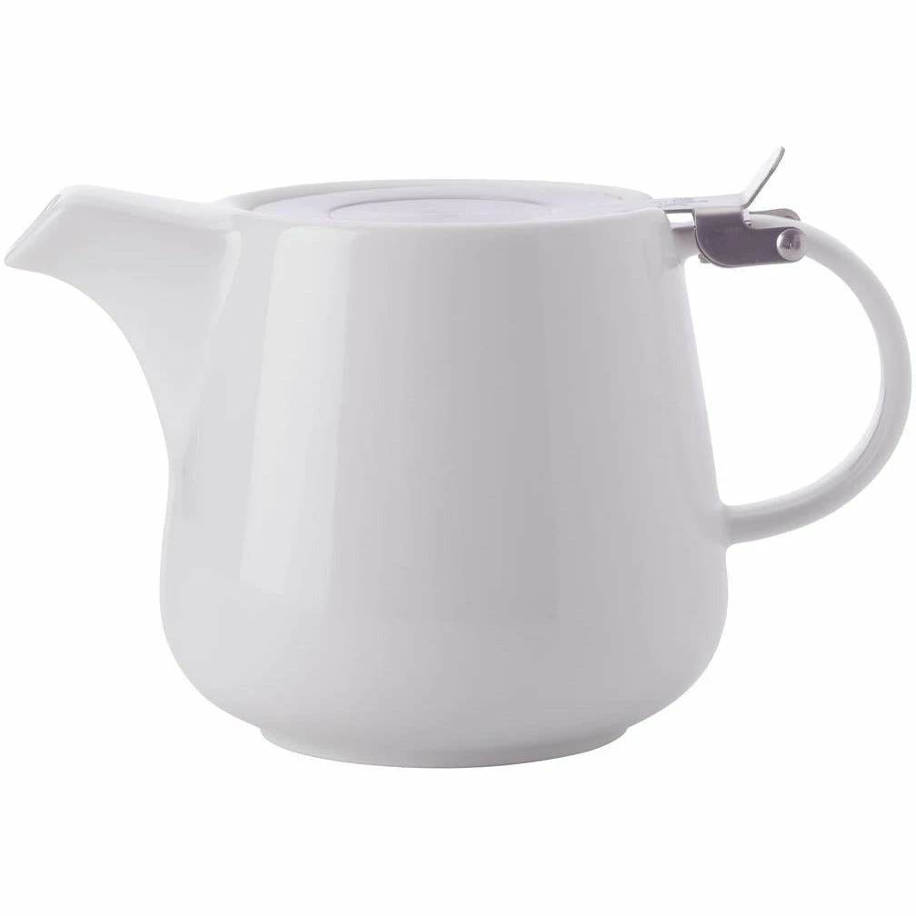Maxwell and Williams White Basics Teapot With Infuser 1.2L - White 3 Maxwell and Williams White Basics Teapot With Infuser 1.2L - White