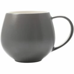 Maxwell and Williams Tint Snug Mug 450ml - Charcoal