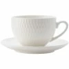 Maxwell and Williams White Basics Diamonds Demi Cup And Saucer 90ml -Drinkware Shop DV0029 1024x1024