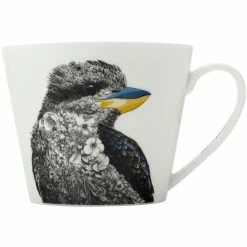 Maxwell and Williams Marini Ferlazzo Birds Mug 450ml Sqt Kookaburra