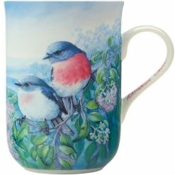 Maxwell and Williams Birds Of Australia Anniversary Mug - Rose Robin
