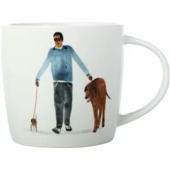 Maxwell and Williams Marc Martin BFF Mug 400ml - Big Dog Little Dog