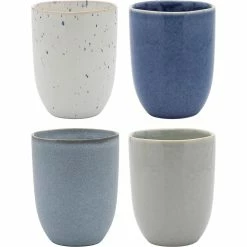 Ecology Dwell Cuddle Mugs Set of 4 220ml Coastal