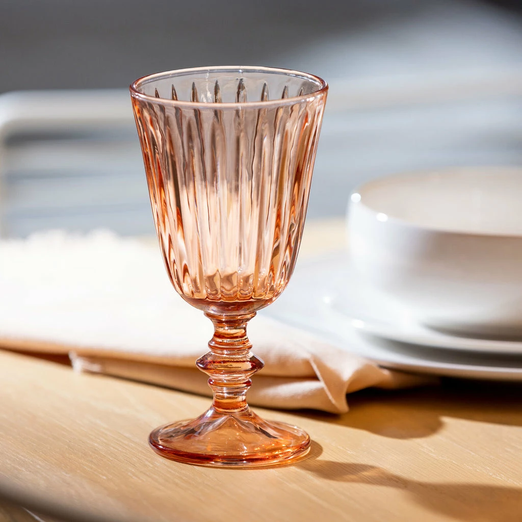 Ecology Largo Set of 4 Wine Goblets Melon 240ml 4 Ecology Largo Set of 4 Wine Goblets Melon 240ml - Image 2