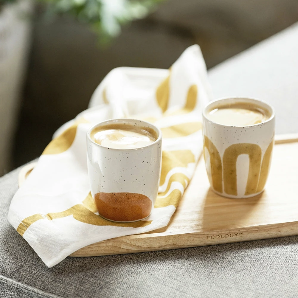 Ecology Nomad Set of 4 Latte Cups 250ml Arches 5 Ecology Nomad Set of 4 Latte Cups 250ml Arches - Image 3