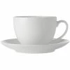 Maxwell and Williams White Basics Cup And Saucer 280Ml -Drinkware Shop FX0136 1024x1024