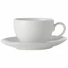 Maxwell and Williams White Basics Coupe Demi Cup And Saucer 100Ml -Drinkware Shop FX0137 1024x1024