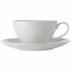 Maxwell and Williams White Basics Coupe Breakfast Cup And Saucer 400Ml -Drinkware Shop FX0139 1024x1024