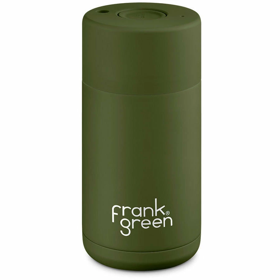 Frank Green 10oz Reusable Cup - Khaki 3 Frank Green 10oz Reusable Cup - Khaki