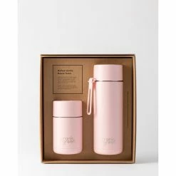Frank Green Desk Buddy Gift Set 10oz Cup + 20oz Bottle - Blushed