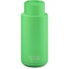 Frank Green 34oz Reusable Bottle - Push Button Lid - Neon Green -Drinkware Shop Frank Green Ceramic 34oz Reusable Bottle Neon Green Matchbox 1024x1024