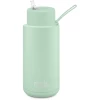 Frank Green 34oz Reusable Bottle - Straw Lid - Mint Gelato -Drinkware Shop Frank Green Ceramic Matchbox 34ozStrawLidMintGelato 1024x1024
