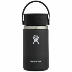 Hydro Flask 12oz Wide Mouth Coffee Cup Flex Sip Lid - Black