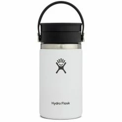 Hydro Flask 12oz Wide Mouth Coffee Cup Flex Sip Lid - White