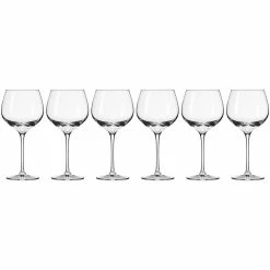 Krosno Harmony Wine Glass 570ml - 6 Piece Set