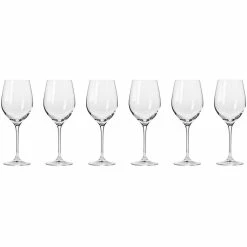 Krosno Harmony Wine Glass 370ml - 6 Piece Set