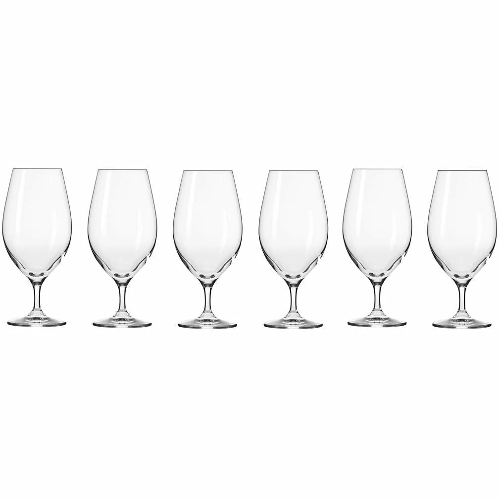 Krosno Harmony Beer Glass 400ml - 6 Piece 3 Krosno Harmony Beer Glass 400ml - 6 Piece