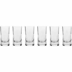 Krosno Harmony Shot Glass 40Ml Set Of 6 Gift Boxed
