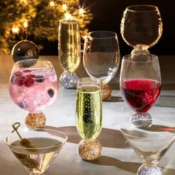 TEMPA Kiara Gold 2pk Gin Glass -Drinkware Shop KiaraXMAS STYLE A1 1024x1024