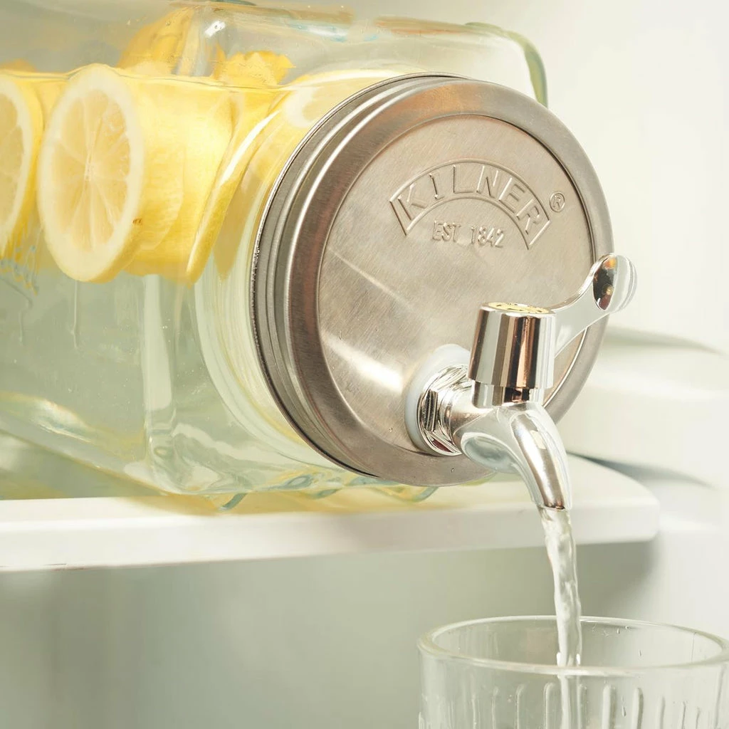 KILNER Fridge Drinks Dispenser 3 Litre 5 KILNER Fridge Drinks Dispenser 3 Litre - Image 3