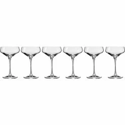 Krosno Avant-Garde Cocktail Glass 230ml Set of 6 Gift Boxed