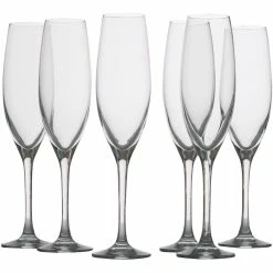 Maxwell and Williams Mansion Flute 180Ml Set Of 6 Gift Boxed