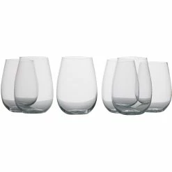 Maxwell and Williams Mansion Stemless White Wine 500Ml Set Of 6 Gift Boxed