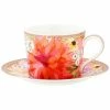 Maxwell and Williams Teas and Cs Dahlia Daze Cup & Saucer 240ML Pink Gift Boxed -Drinkware Shop Maxwell Williams Teas Cs Dahlia Matchbox HV0355 1024x1024