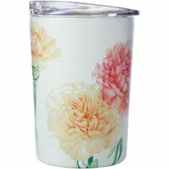 Maxwell and Williams Katherine Castle Floriade Double Wall Insulated Cup 360ml Carnations