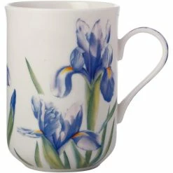 Maxwell and Williams Katherine Castle Floriade Mug 350ml Irises Gift Boxed