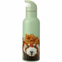 Maxwell and Williams Marini Ferlazzo Wild Planet Double Wall Insulated Bottle 500ml Red Panda