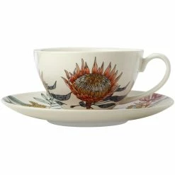 Maxwell and Williams Waratah Coupe Breakfast Cup & Saucer 400ml