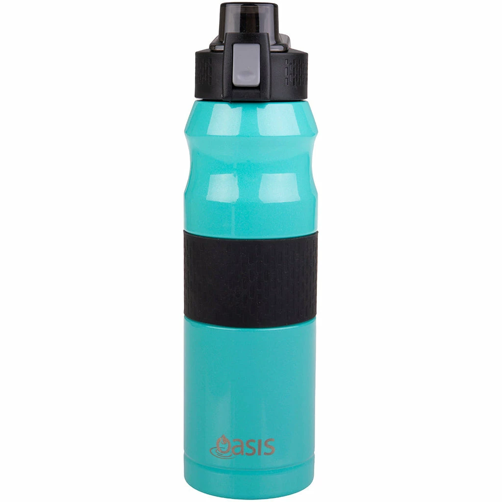 Oasis Insulated Flip-Top Sports Bottle 600ml Spearmint 3 Oasis Insulated Flip-Top Sports Bottle 600ml Spearmint