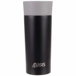 Oasis 361 Pour Through Travel Mug 360ml Black