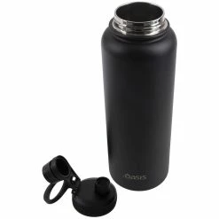Oasis Insulated Challenger Bottle with Screw Cap 1.1L Black 7 Oasis Insulated Challenger Bottle with Screw Cap 1.1L Black -Drinkware Shop Oasis Insulated Drink Bottles Matchbox 8896 2bk b copy 1024x1024