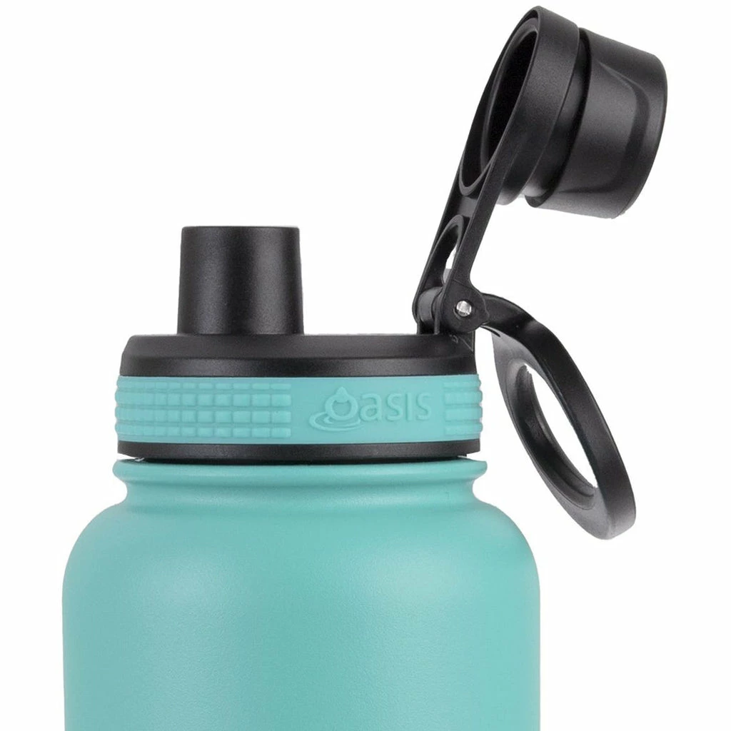 Oasis Insulated Challenger Bottle with Screw Cap 1.1L Turquoise 5 Oasis Insulated Challenger Bottle with Screw Cap 1.1L Turquoise - Image 3