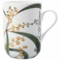 Maxwell and Williams Botanic Mug Wattle 300ml