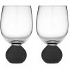 TEMPA Astrid Matte Black Set of 2 Wine Glass 2 TEMPA Astrid Matte Black Set of 2 Wine Glass -Drinkware Shop Tempa Astrid Glassware Matchbox 896891 Astrid Wine2pk Black 1024x1024