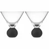 TEMPA Astrid Matte Black Set of 2 Martini Glass -Drinkware Shop Tempa Astrid Glassware Matchbox 896893 Astrid Martini2pk Black2 b0ea7261 63f7 479e 811e a8f0b46da277 1024x1024