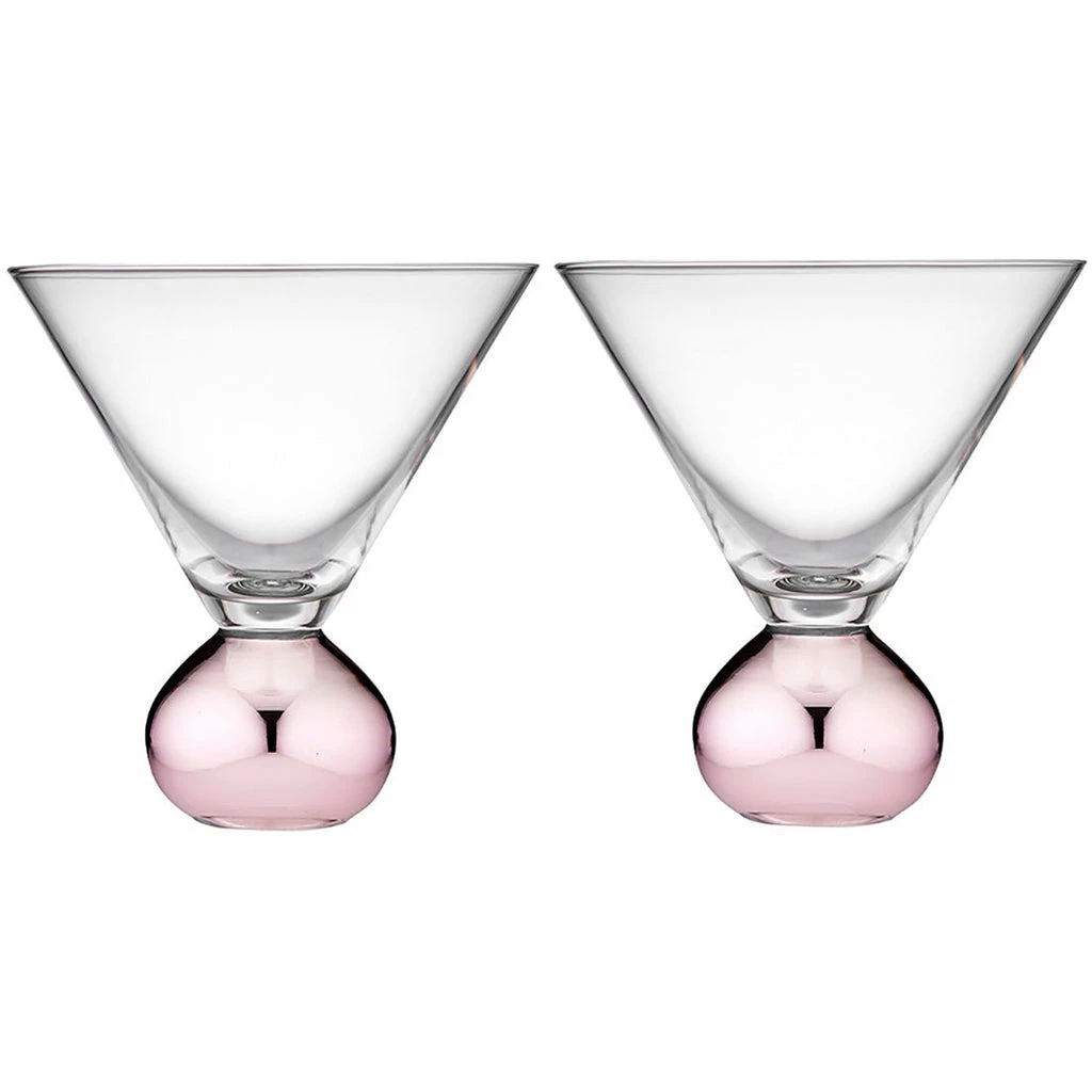 TEMPA Astrid Rose Set of 2 Martini Glass 3 TEMPA Astrid Rose Set of 2 Martini Glass