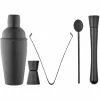 TEMPA Aurora Matte Black 5 Piece Cocktail Set -Drinkware Shop Tempa Aurora Barware Black Matchbox 896624 1024x1024