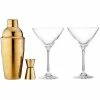 TEMPA Aurora Gold 4 Piece Gift Cocktail Set -Drinkware Shop Tempa Aurora Barware Cocktail Sets Matchbox 896925 Aurora CocktailSet4pc Gold2 1280x1280 e1341fcc d628 4e83 8a45 957814cc6df7 1024x1024