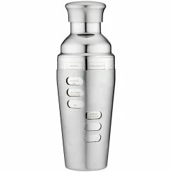 TEMPA Aurora Recipe Silver Cocktail Shaker