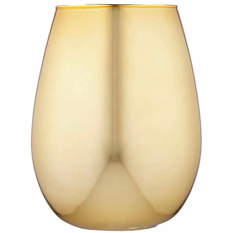 TEMPA Aurora Gold Set of 2 Glass Tumbler 3 TEMPA Aurora Gold Set of 2 Glass Tumbler