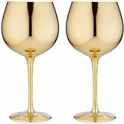 TEMPA Aurora Gold Set of 2 Gin Glass