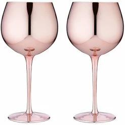 TEMPA Aurora Rose Set of 2 Gin Glass