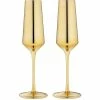 TEMPA Aurora Gold Set of 2 Champagne Glass -Drinkware Shop Tempa Aurora Glassware Matchbox AuroraChampagneGlass gold 1024x1024