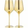 TEMPA Aurora Gold Set of 2 Wine Glass 2 TEMPA Aurora Gold Set of 2 Wine Glass -Drinkware Shop Tempa Aurora Glassware Matchbox AuroraWineGlass gold 1024x1024