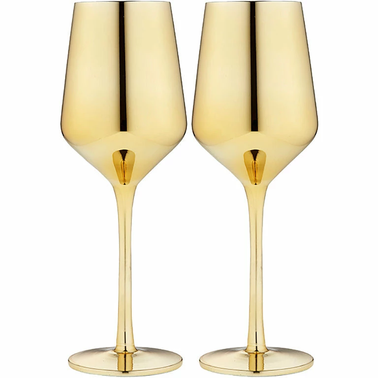 TEMPA Aurora Gold Set of 2 Wine Glass 3 TEMPA Aurora Gold Set of 2 Wine Glass